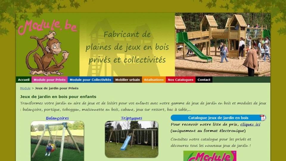 Module, le jeu de jardin